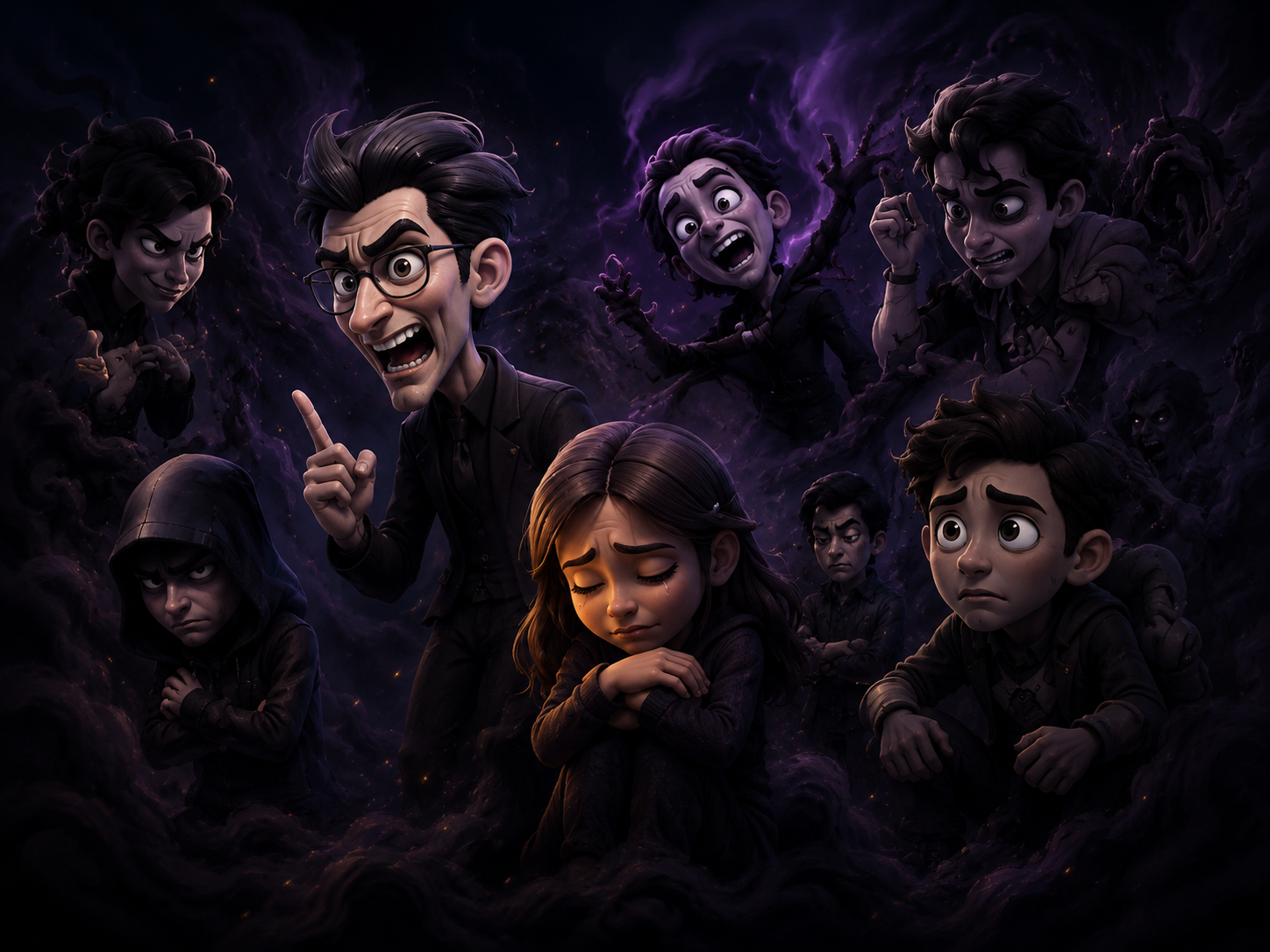 Composición de sombras uno